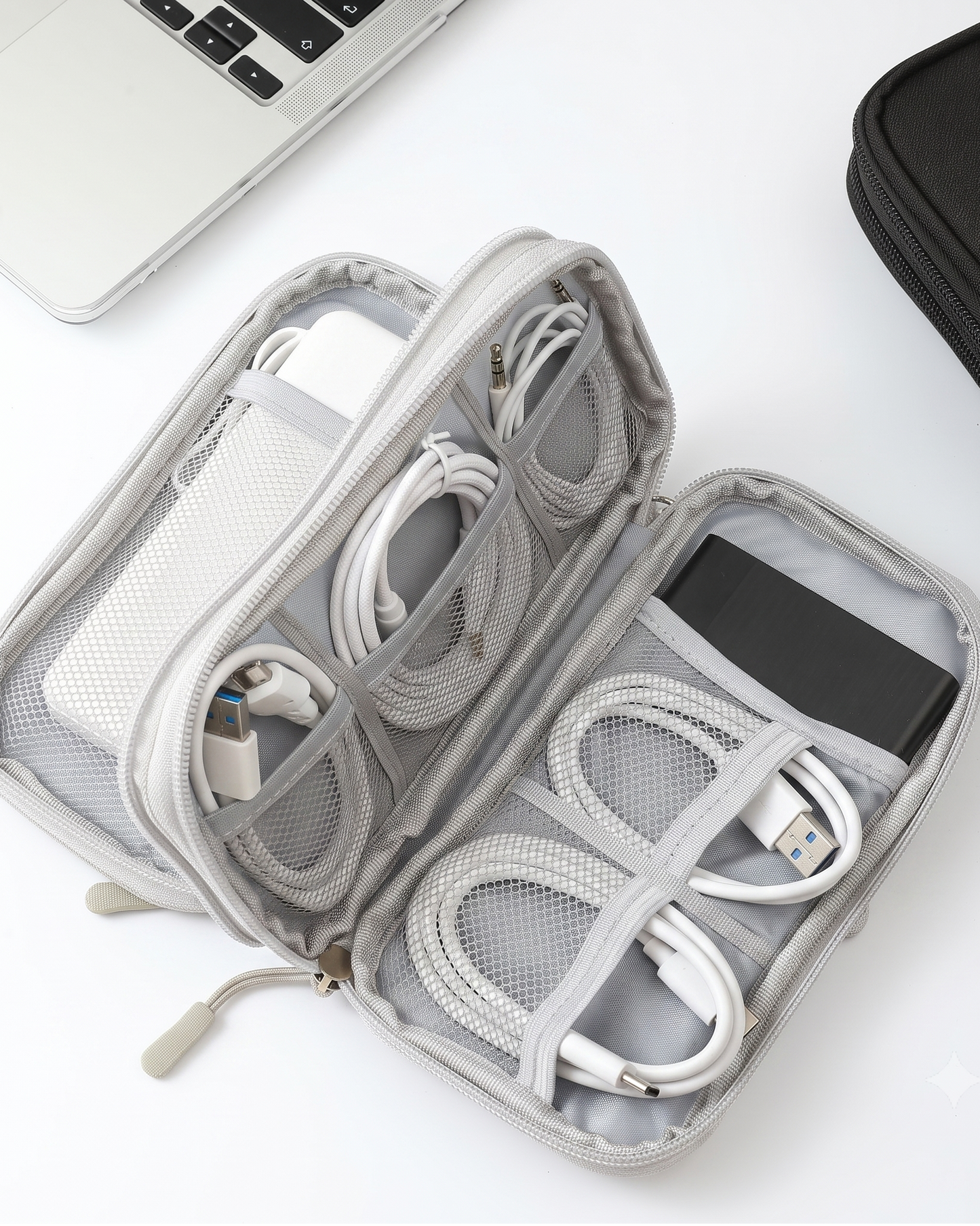 Sectioned Beauty Pouch