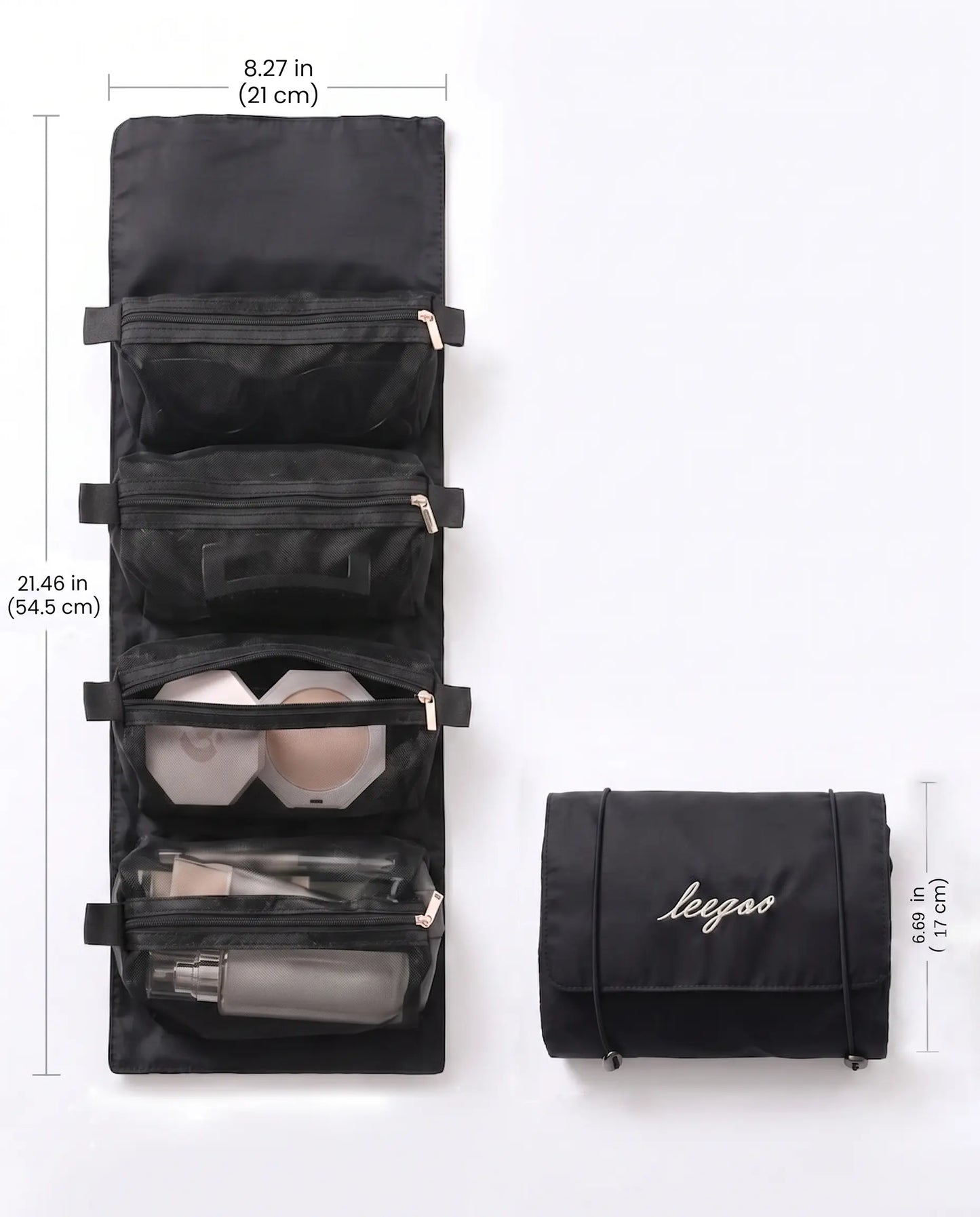 4-in-1 Detachable Mesh Case