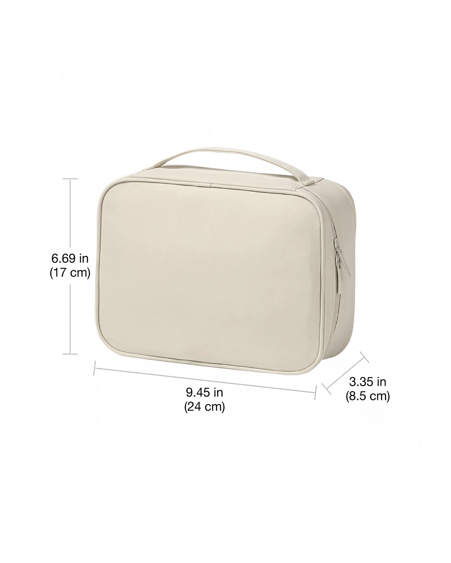 Adjustable Single-Layer Makeup Case