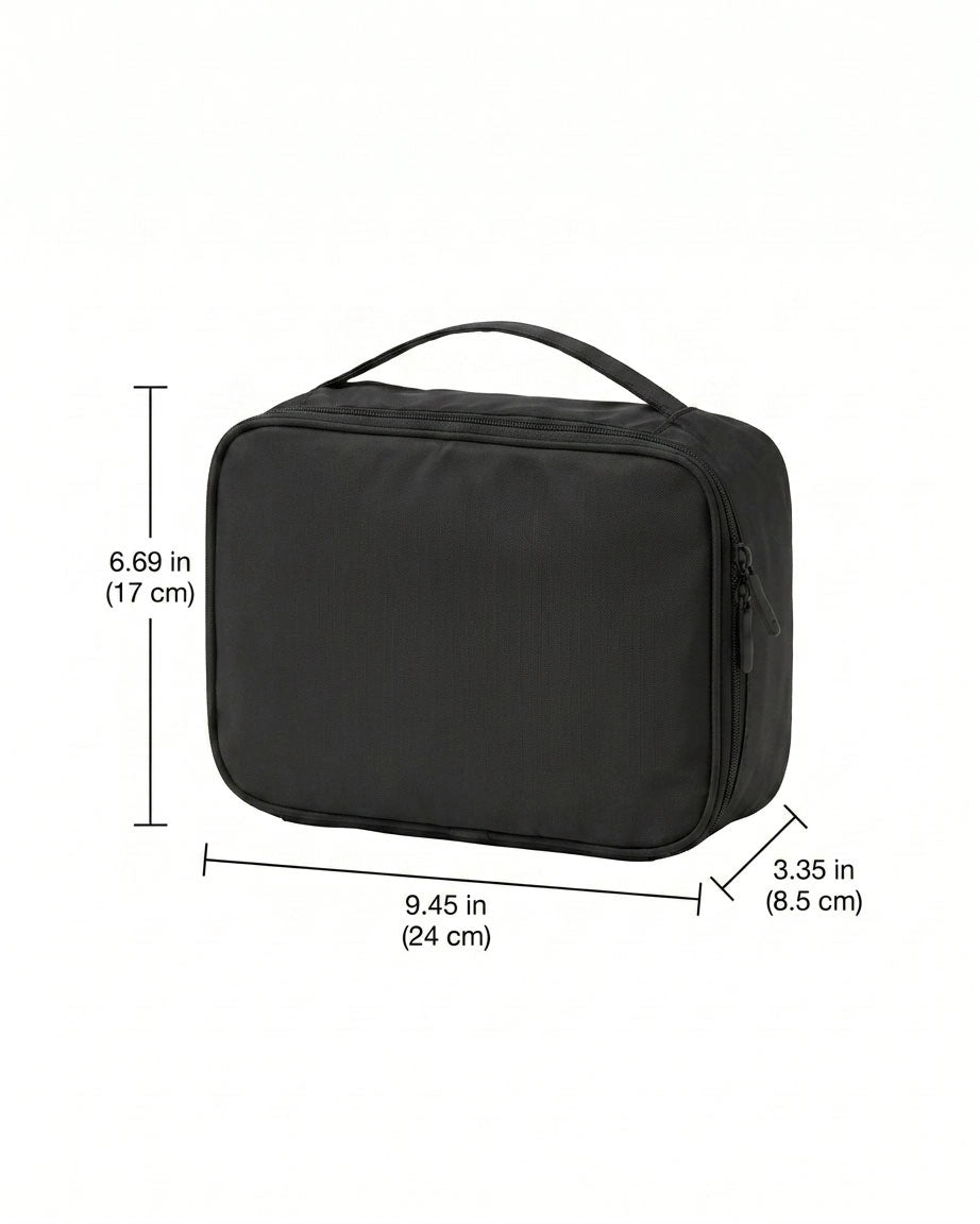 Adjustable Single-Layer Makeup Case