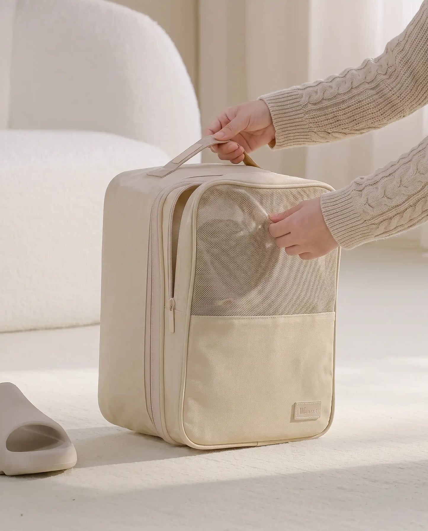 Breathable Double-Layer Shoe Pouch