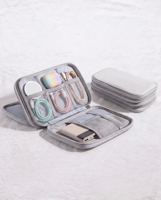 Double-Layer Tech Accessory Organizer