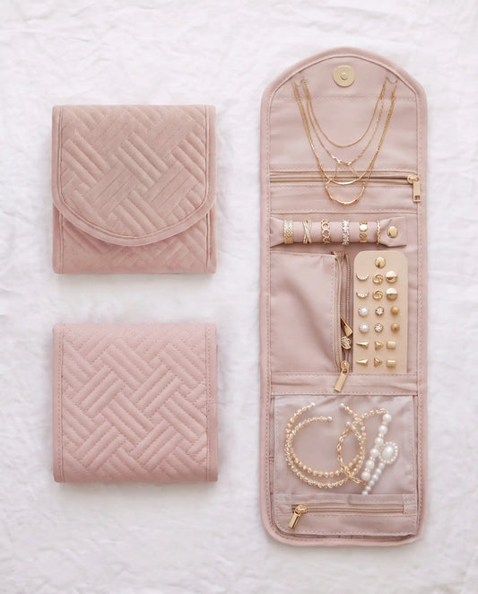Elegant Travel Jewelry Case