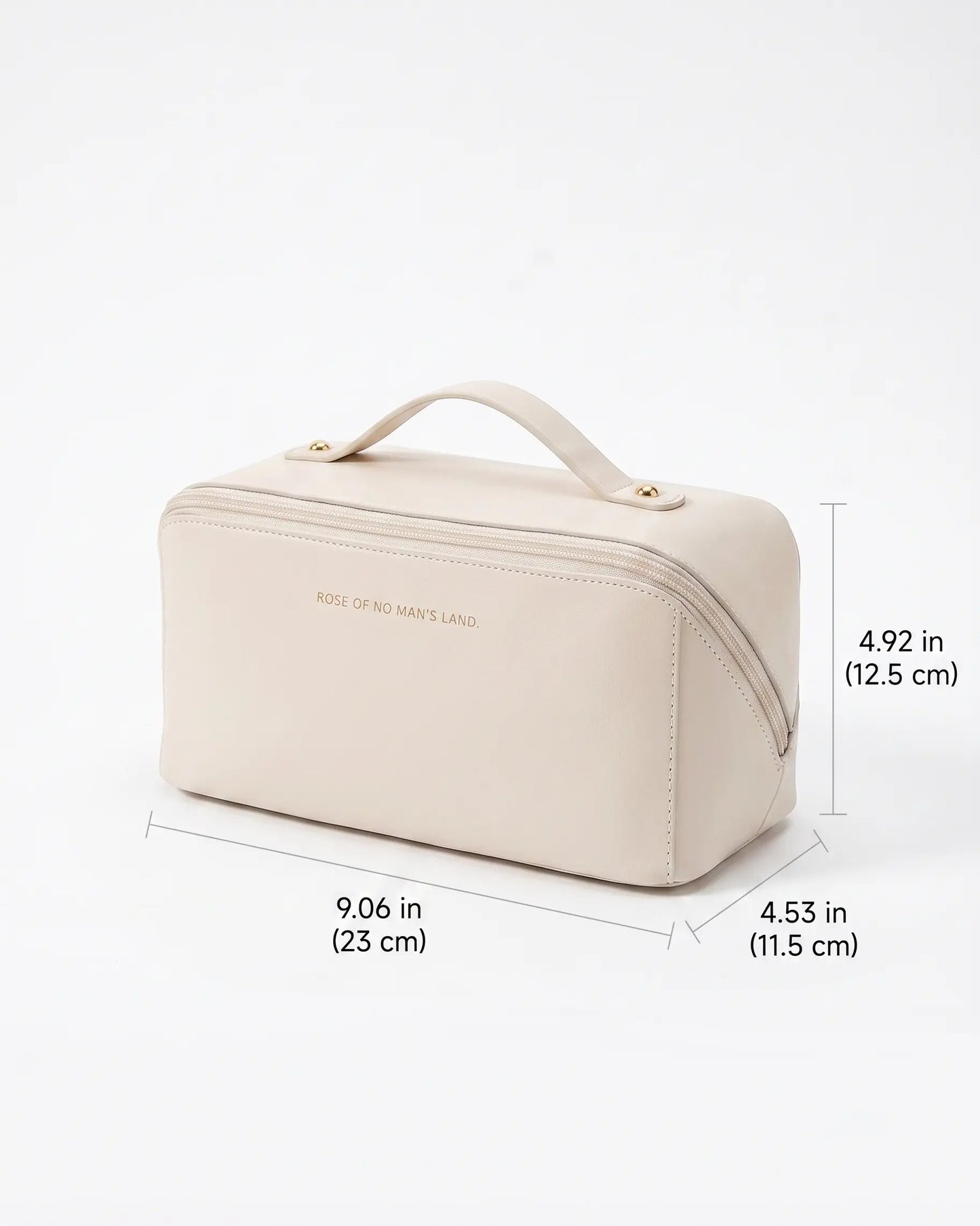 Flat-Lay Waterproof Makeup Bag