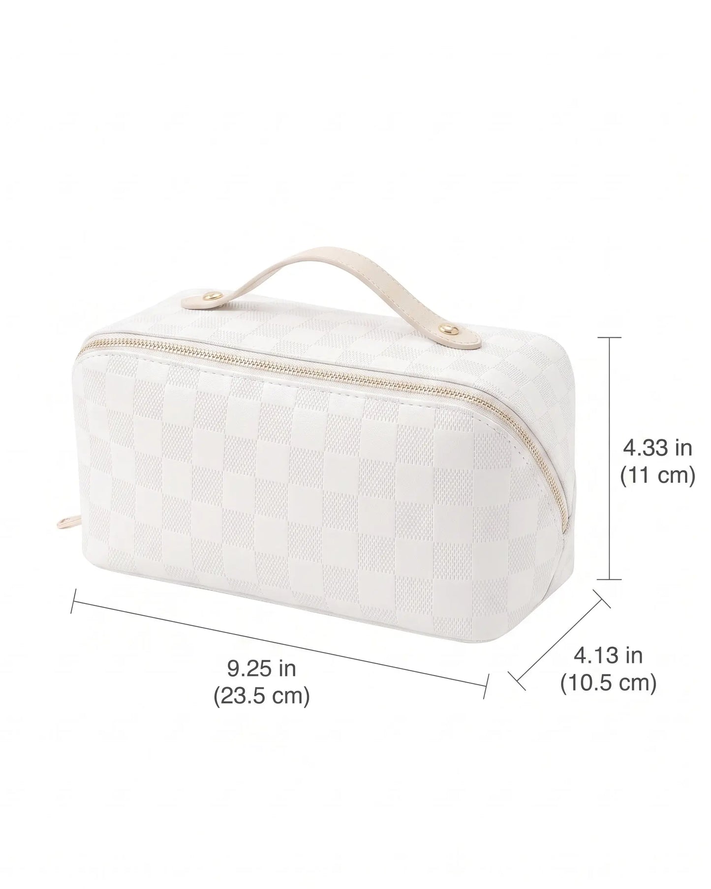 Flat-Lay Waterproof Makeup Bag