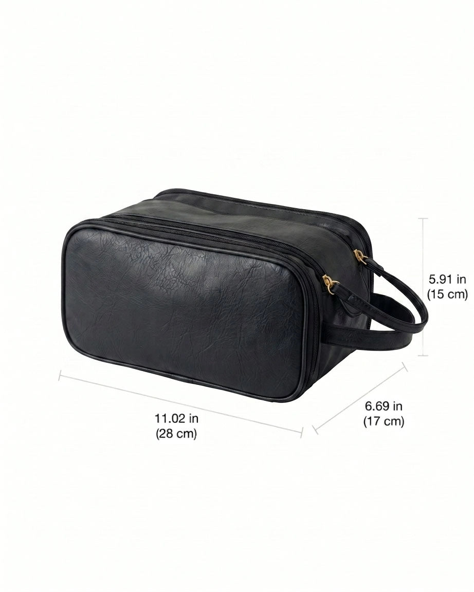 High-Capacity Waterproof Makeup Case