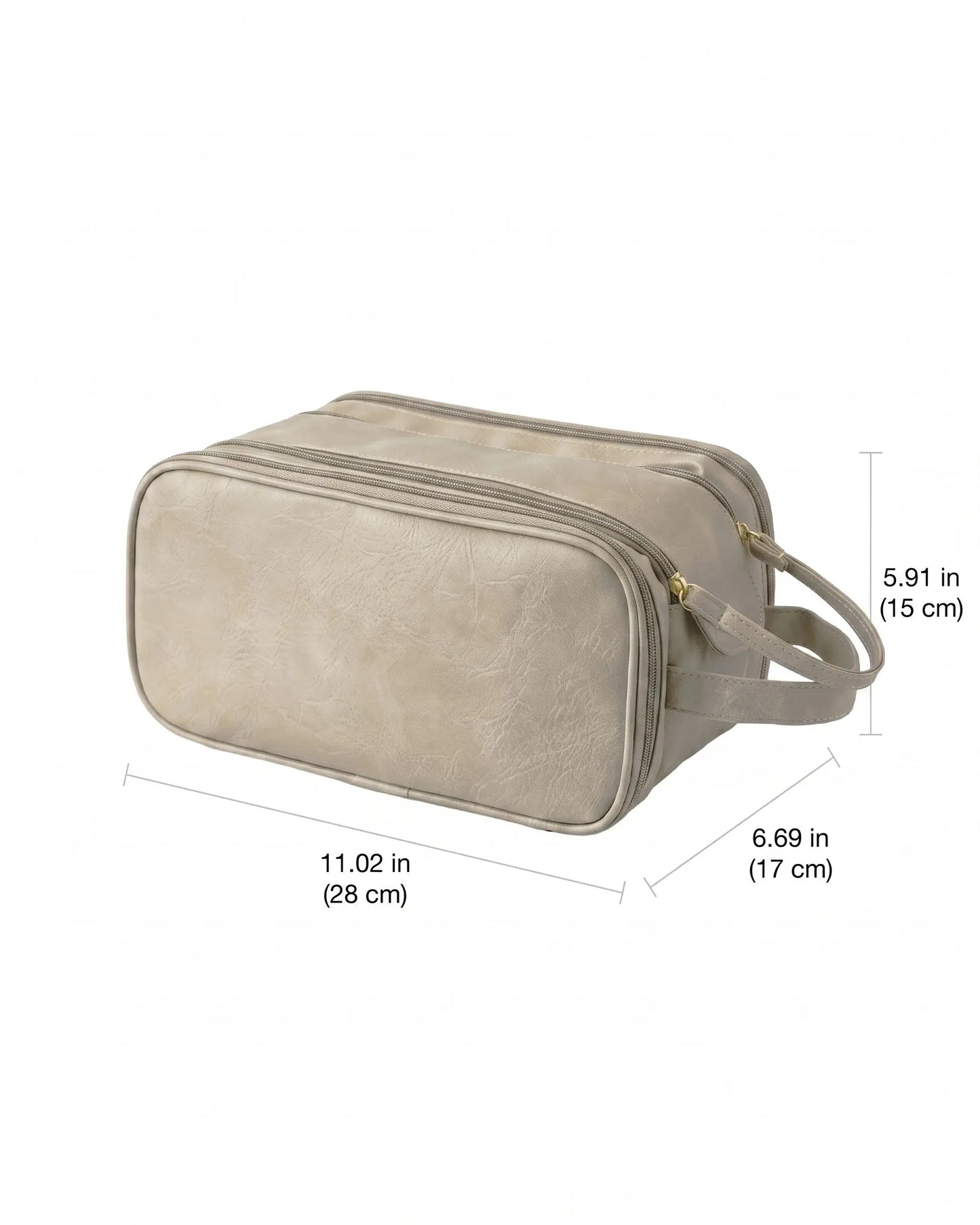 High-Capacity Waterproof Makeup Case