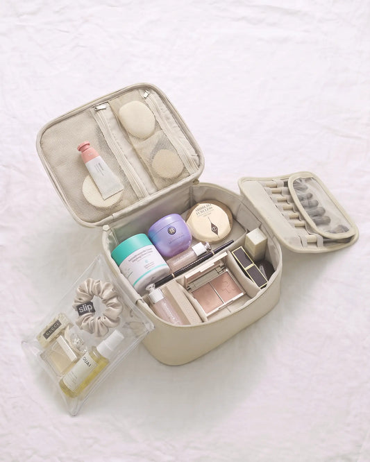 Modular Double-Layer Detachable Makeup Case