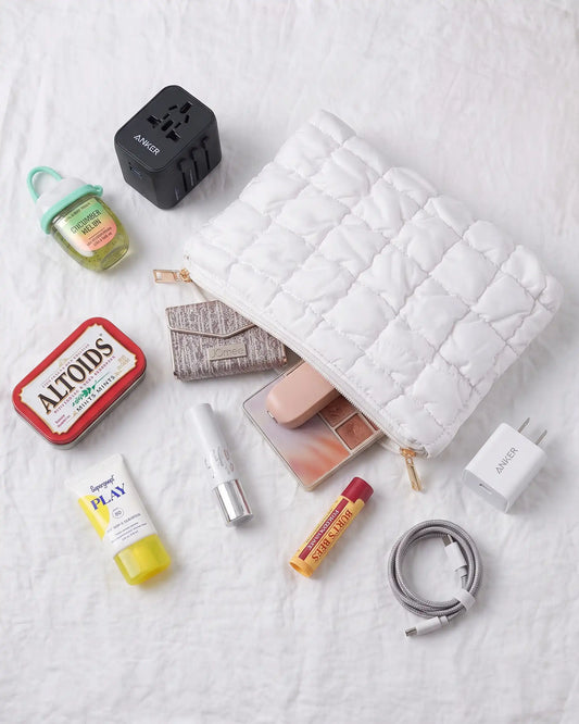 Soft Cloud Beauty Pouch